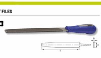 Напильник плоский зауж., драчевый, 200 мм  534531